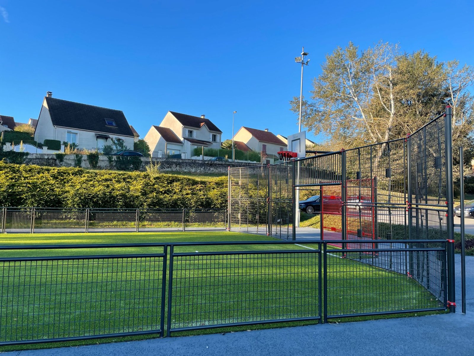 Création d’un espace extérieur Multisport sur un ancien terrain de tennis