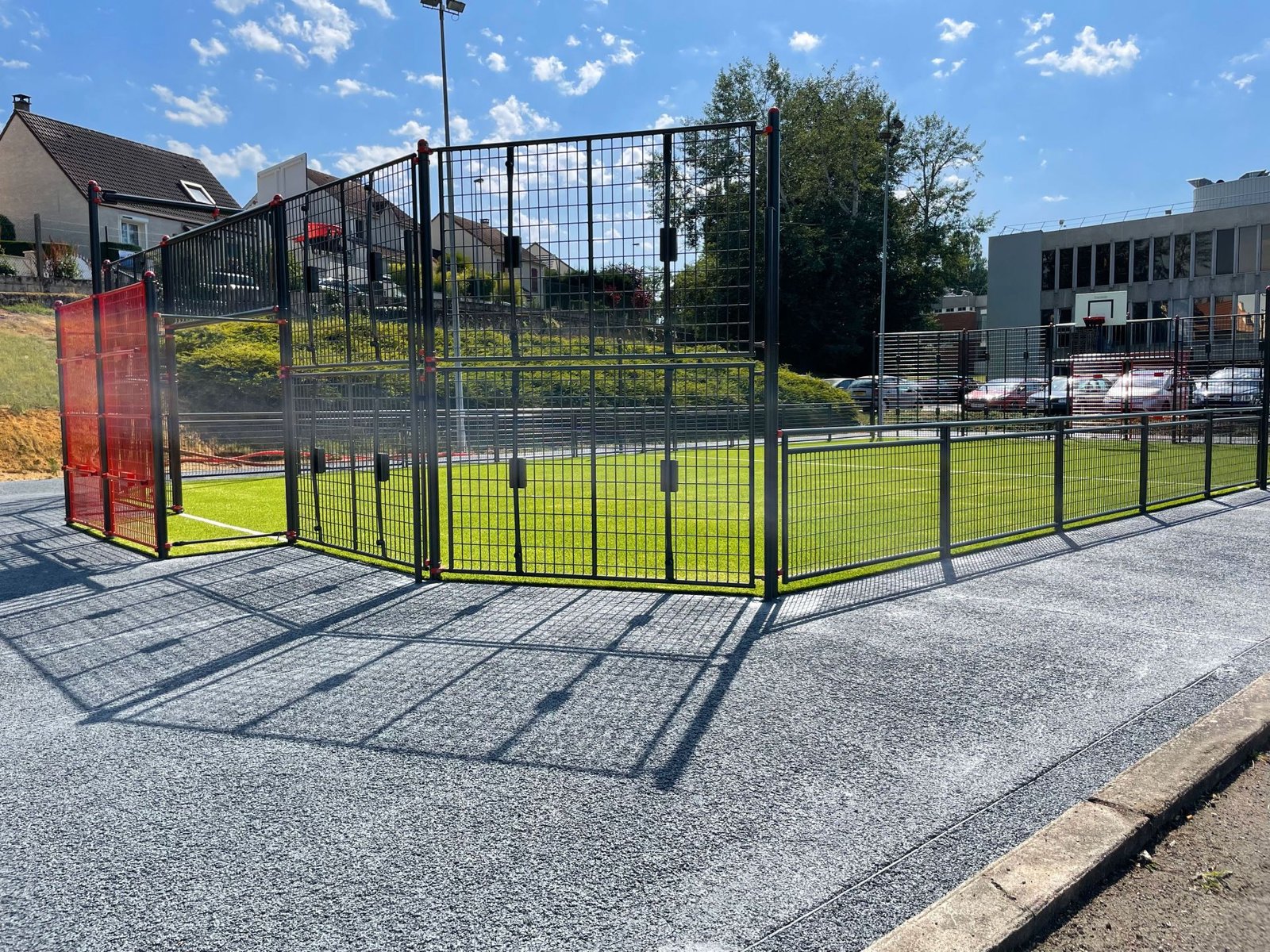 Création d’un espace extérieur Multisport sur un ancien terrain de tennis